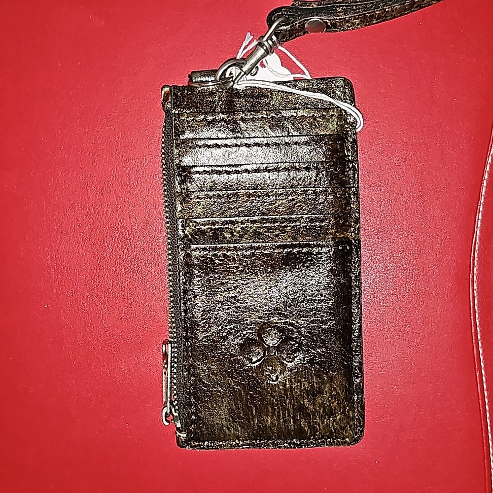 Patricia Nash tooled turquoise leather alemeria NWOT - Picture 7 of 7